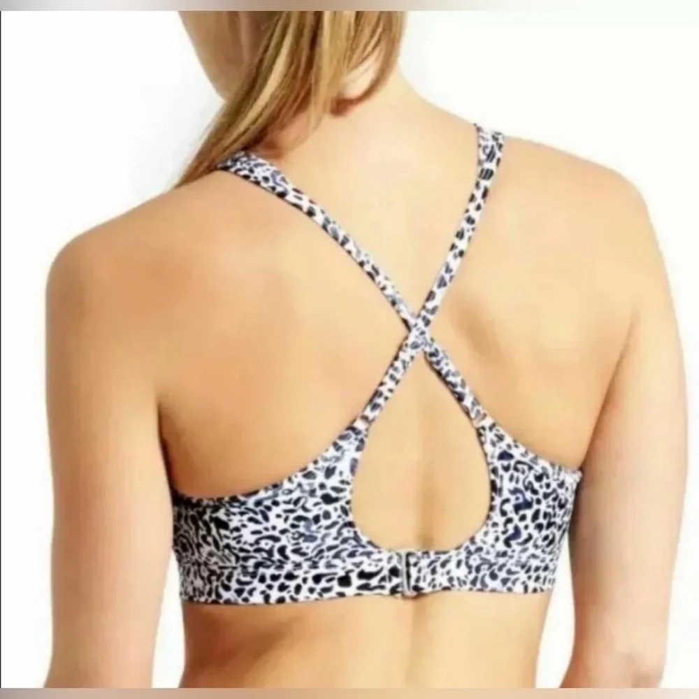 Athleta Zimbabwe High Neck Bikini Top 36 B/C